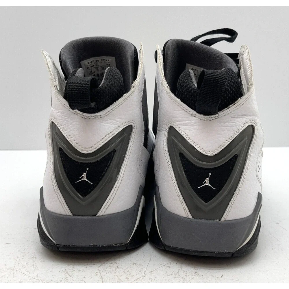 Jordan True Flight 2008 White /Metallic Silver/Light Graphite/Black Us Size 13